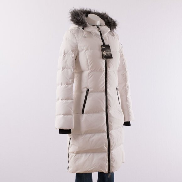 Pajar Canada White Long Down Parka Size US Small - Picture 2 of 13